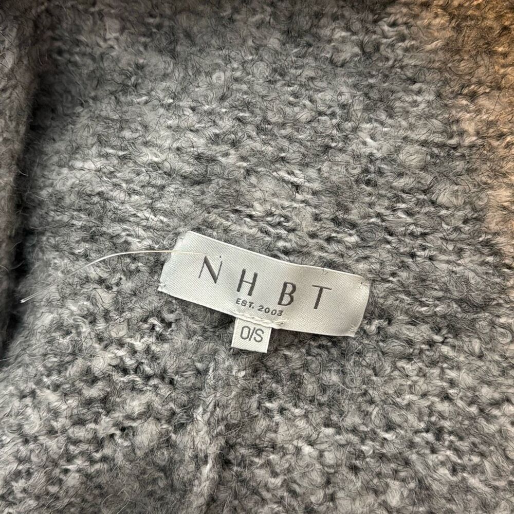 Inhabit NHBT Boiled Wool Cocoon Coat OS - Picture 7 of 8